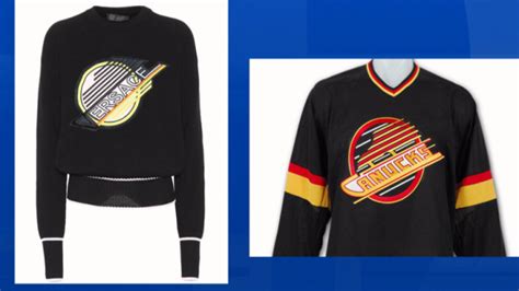 ,200 Versace sweater may look familiar to Vancouver Canucks 